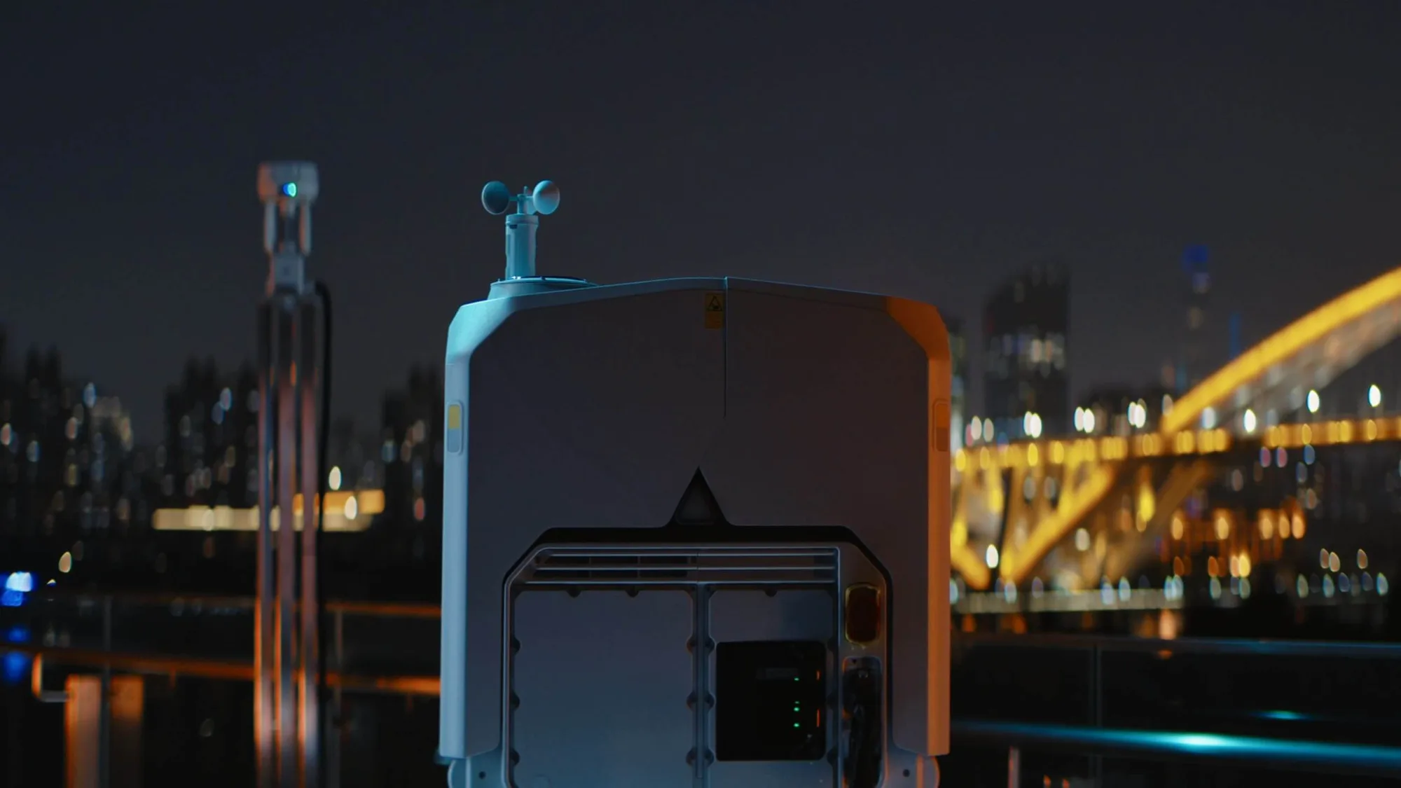 Gece görev başında DJI Dock 4