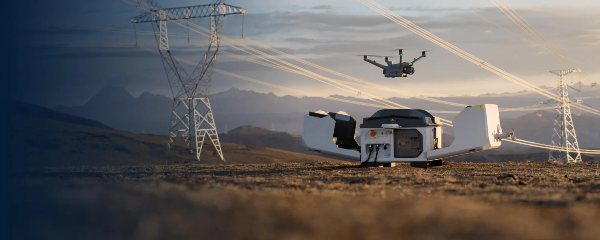 Enerji hattı koridorunun LiDAR modeli